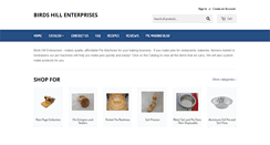 Desktop Screenshot of birdshillenterprises.com
