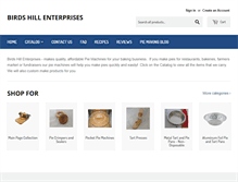 Tablet Screenshot of birdshillenterprises.com
